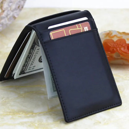 Slim Bifold Money Clip Wallet